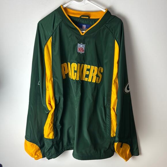 VTG Reebok Packers Windbreaker - Men's XL - Picture 1 of 6